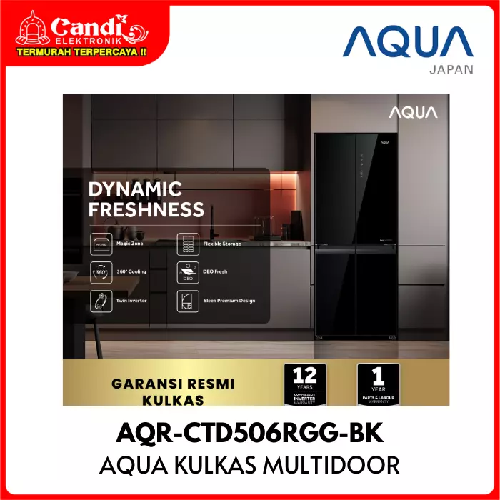 KULKAS MULTI DOOR AQUA